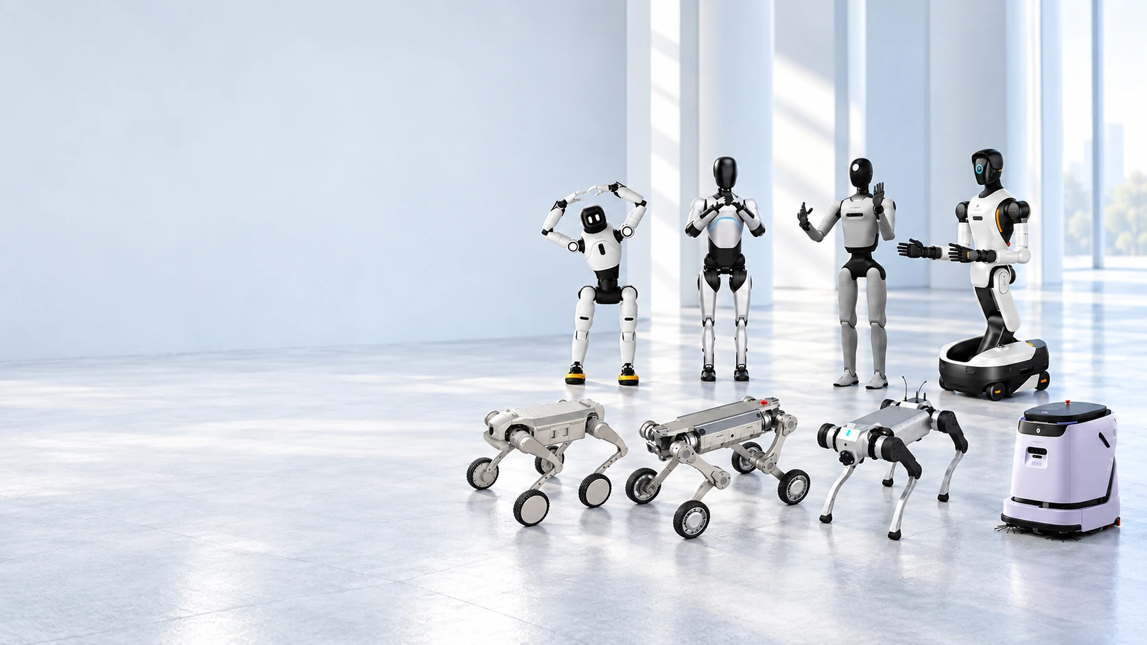 AGIBOT X2 Ultra, A2 Ultra, A3 Ultra, G2, D1 Ultra-W, D1 Max, D1 MaxPro és C5