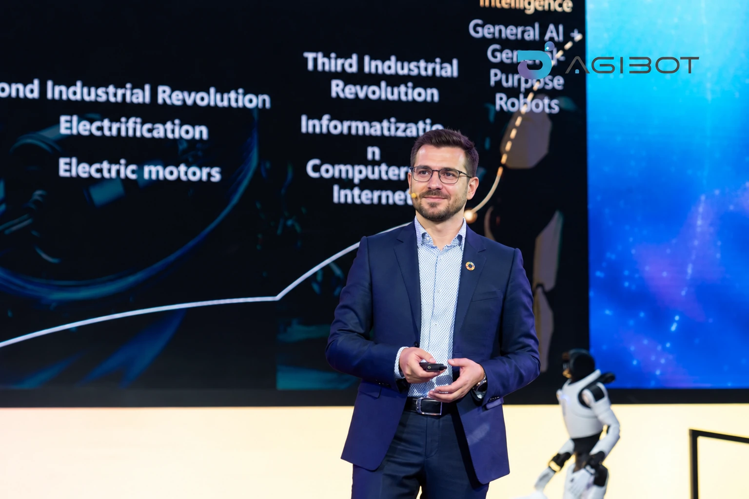 Humanoidi a roboti jako služba na LEAP 2026 — ilustrační úprava původního obrázku