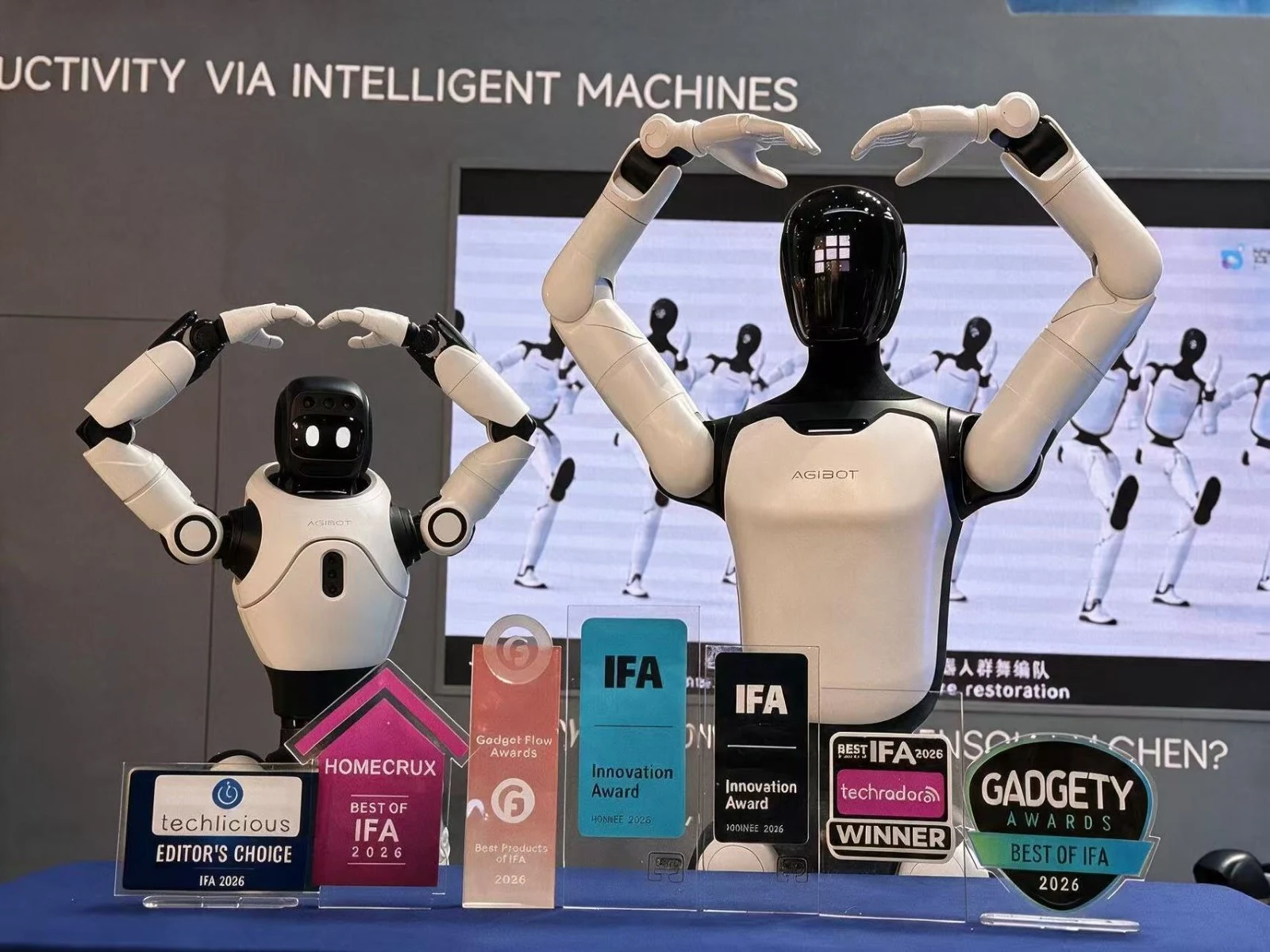 AGIBOT získává ocenění na IFA 2026