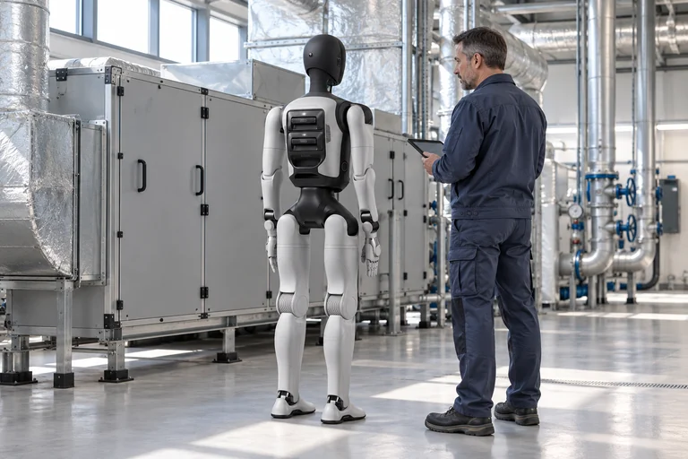 AGIBOT A3 Ultra Developer-Robot (Europe) – Demonstrație de operare a clădirilor