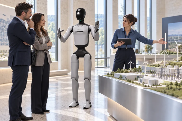 AGIBOT A3 Ultra Developer-Robot (Europe) – Tur tehnologic interactiv