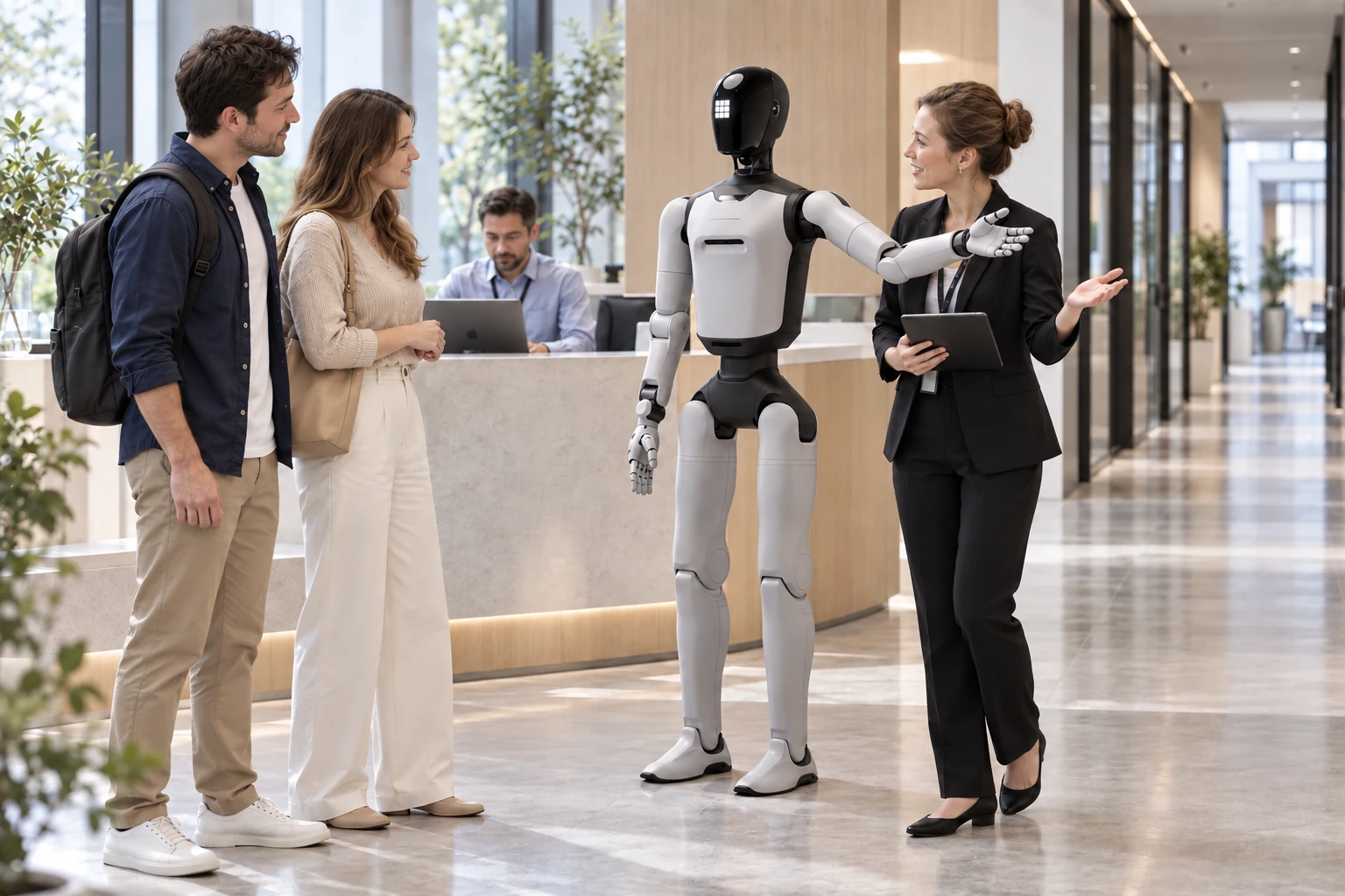 Recepție și tururi ghidate · AGIBOT A3 Ultra Developer-Robot (Europe)
