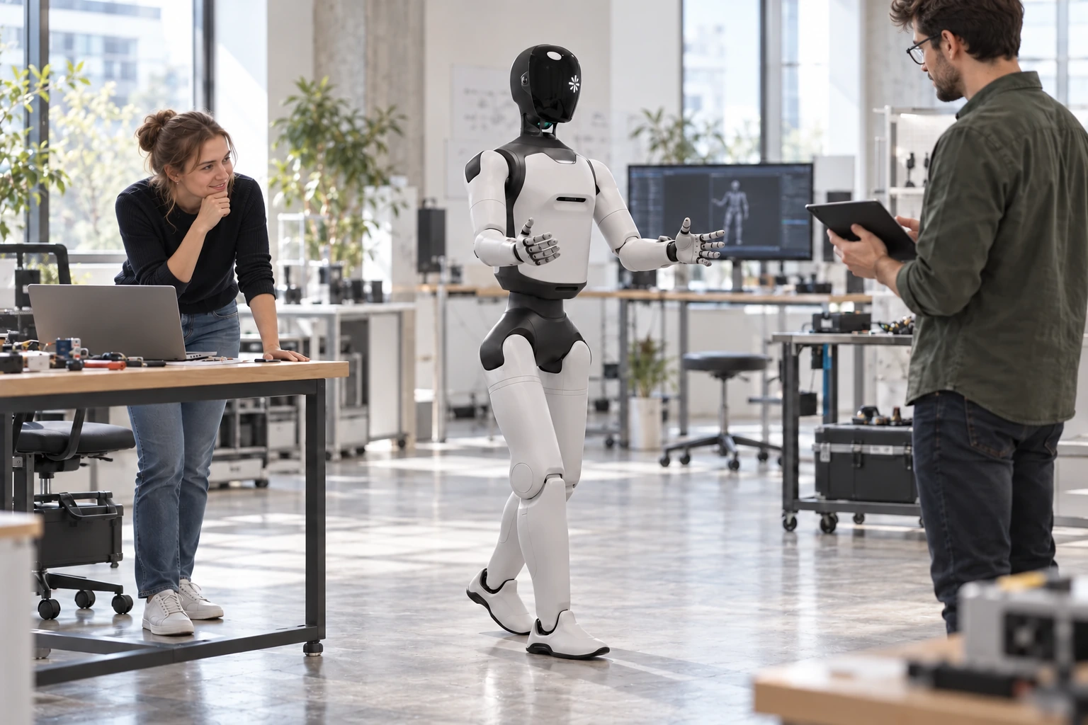 AGIBOT A3 Ultra Developer-Robot (Europe) — Mișcare dinamică. O prezență spectaculoasă. AGIBOT A3 Ultra Developer-Robot (Europe) — Mișcare dinamică. O prezență spectaculoasă.