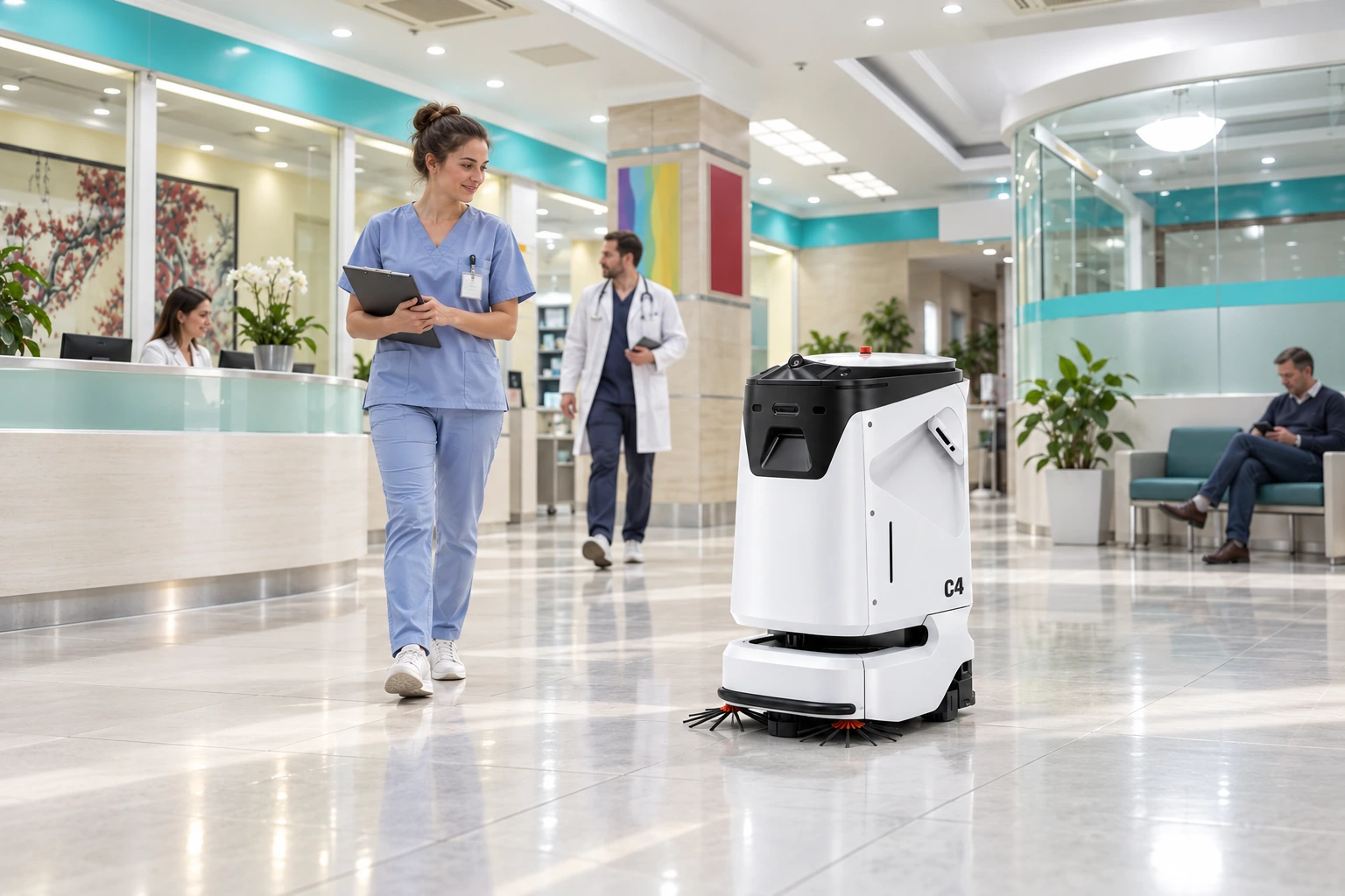 AGIBOT C4 – Hastaneler