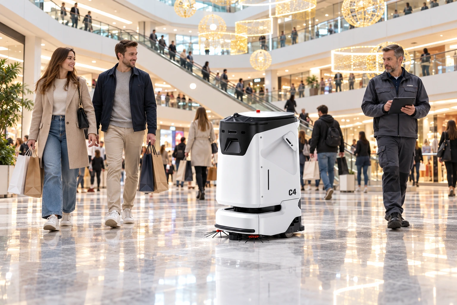 AGIBOT C4 – Alışveriş merkezleri AGIBOT C4 – Alışveriş merkezleri