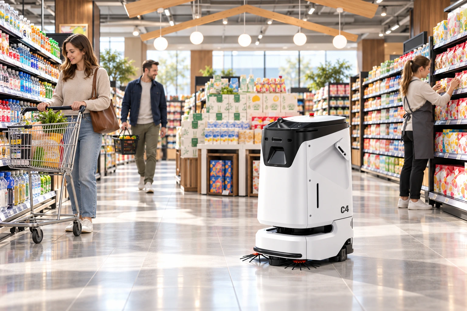 AGIBOT C4 – Süpermarketler AGIBOT C4 – Süpermarketler