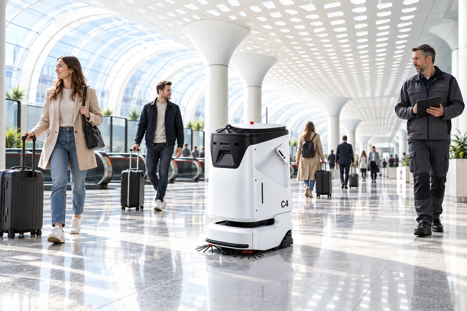AGIBOT C4 – Ulaşım merkezleri AGIBOT C4 – Ulaşım merkezleri