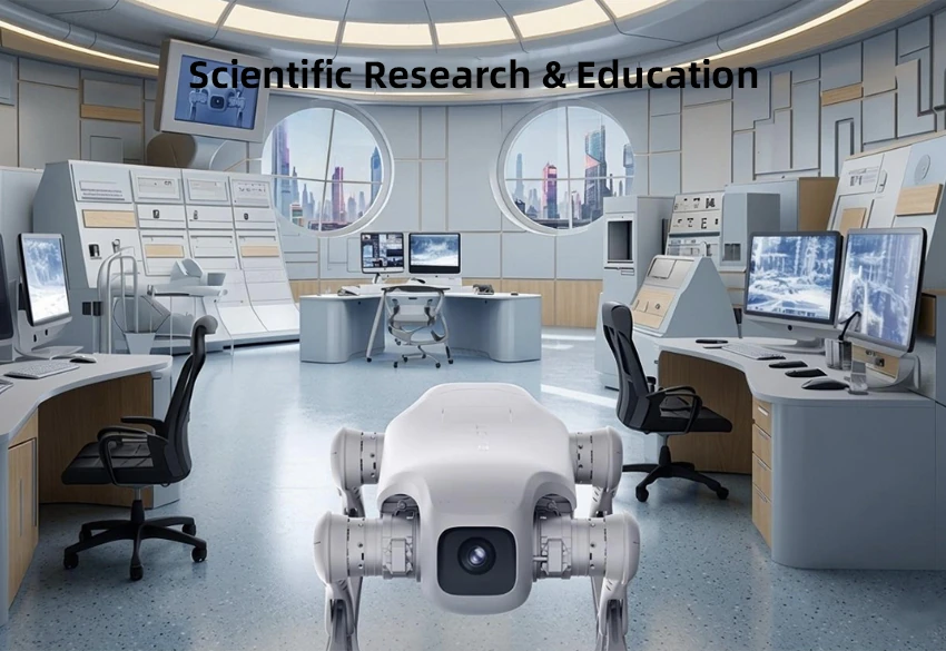 AGIBOT D1 EDU oktatási rendszer – AGIBOT D1 EDU alapplatform – illusztráció; a csomag összeállítása egyedi