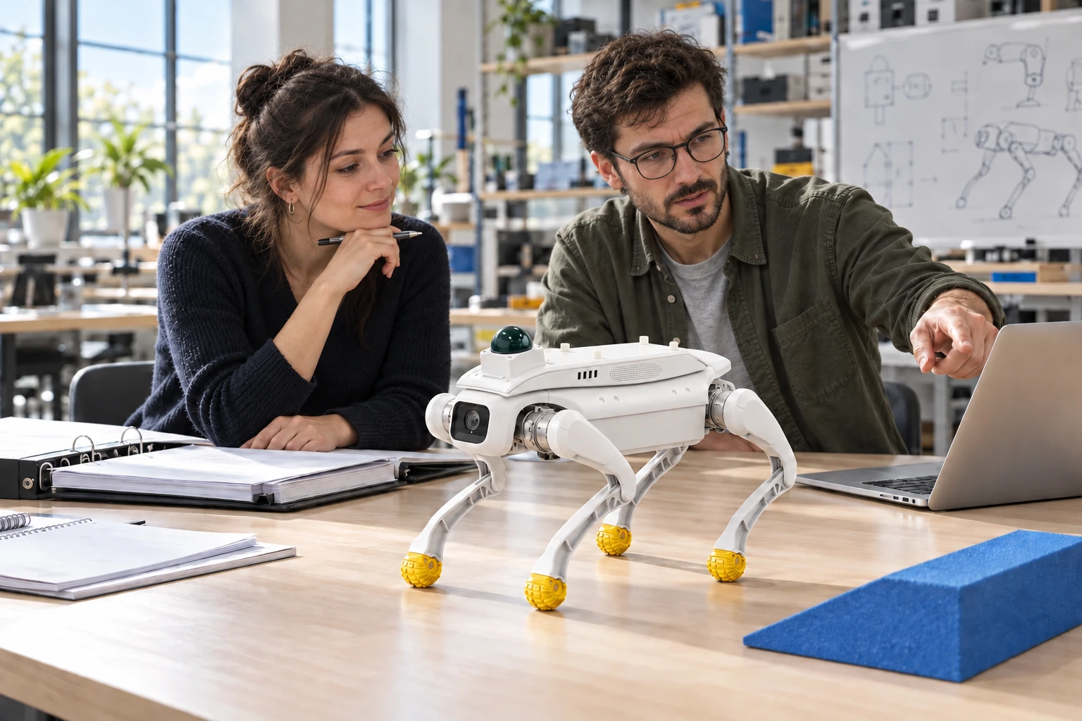 AGIBOT D1 EDU – Système pédagogique – Rendez la configuration reproductible · système pédagogique D1 EDU AGIBOT D1 EDU – Système pédagogique – Rendez la configuration reproductible · système pédagogique D1 EDU