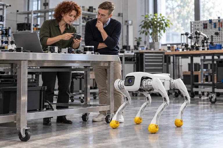 AGIBOT D1 EDU – Vorbereitung der Sensorintegration