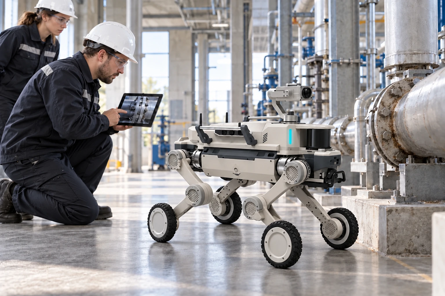 AGIBOT D1 Max ellenőrzési rendszer – Állapotdokumentálás · D1 Max ellenőrzési rendszer