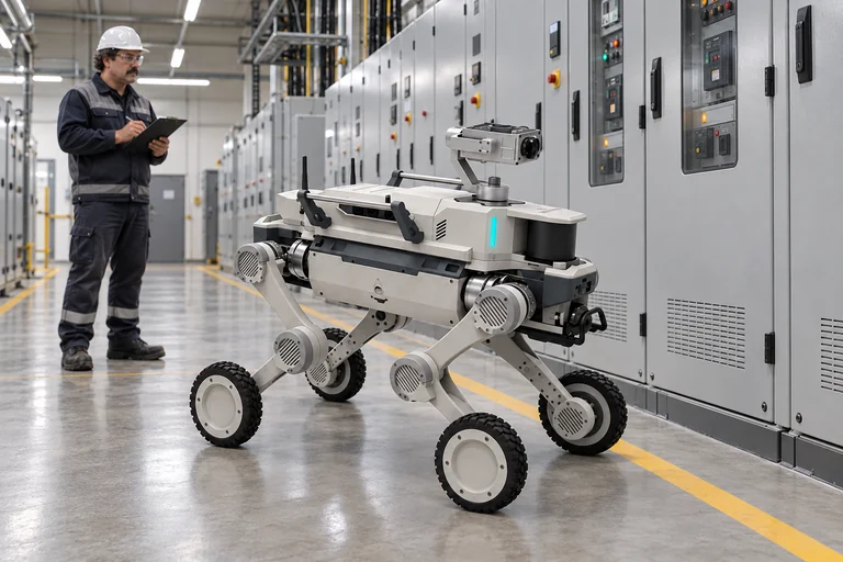 AGIBOT D1 Max ellenőrzési rendszer – D1 Max ellenőrzési rendszer – Villamos kapcsolószekrények szemrevételezése