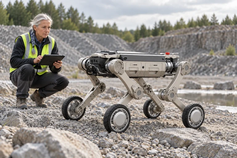 AGIBOT D1 Max – Zkouška dynamické mobility