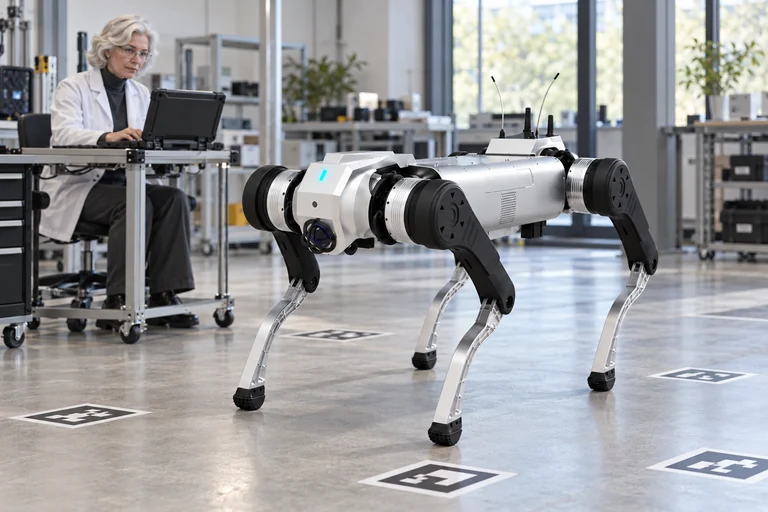 AGIBOT D1 MaxPro – Robotická měření v laboratoři