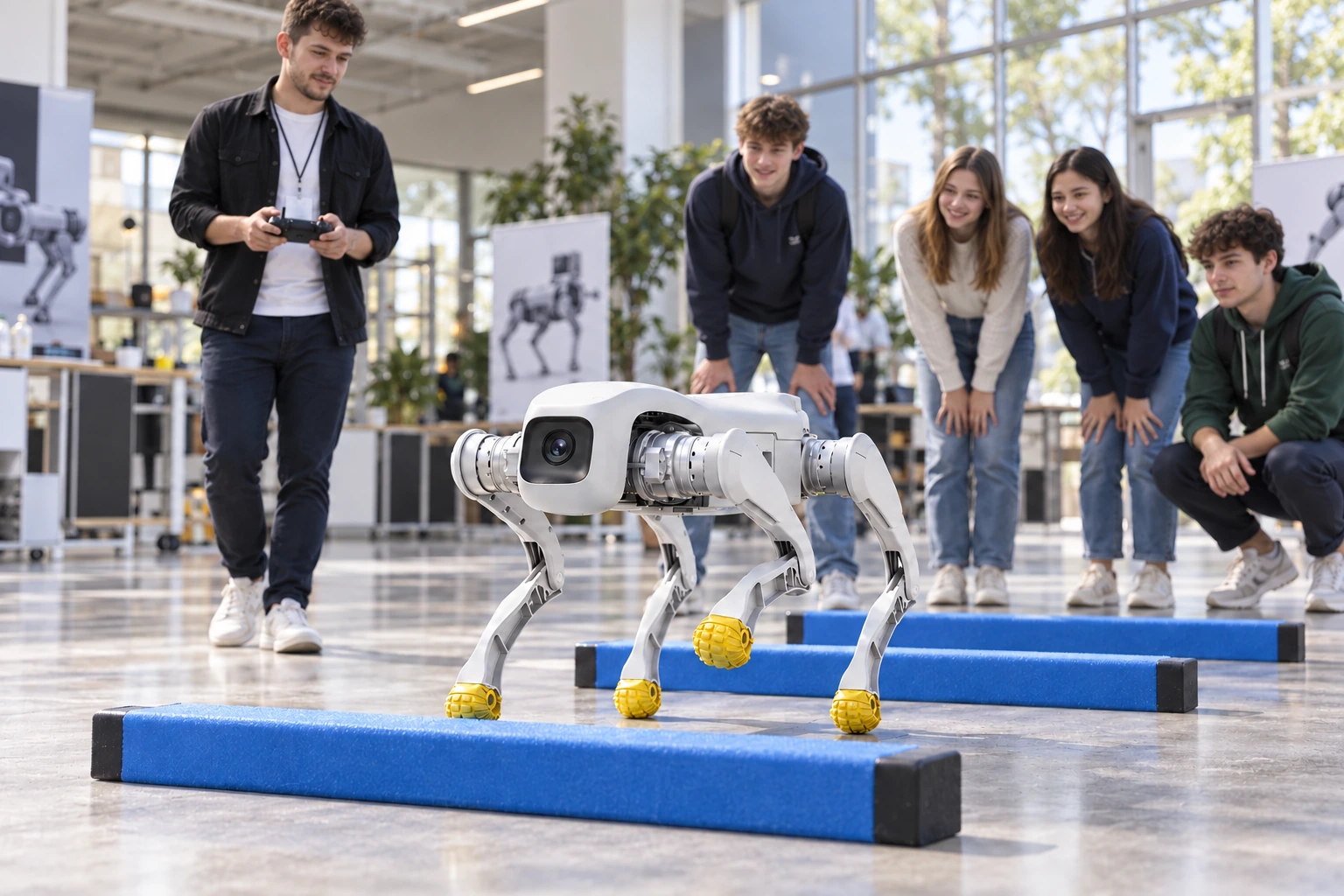 Vzdělávací ukázky · AGIBOT D1 Pro