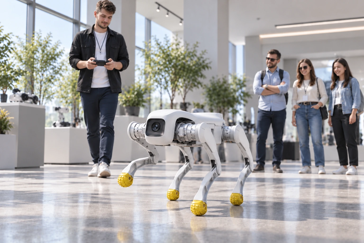 Technologické ukázky · AGIBOT D1 Pro