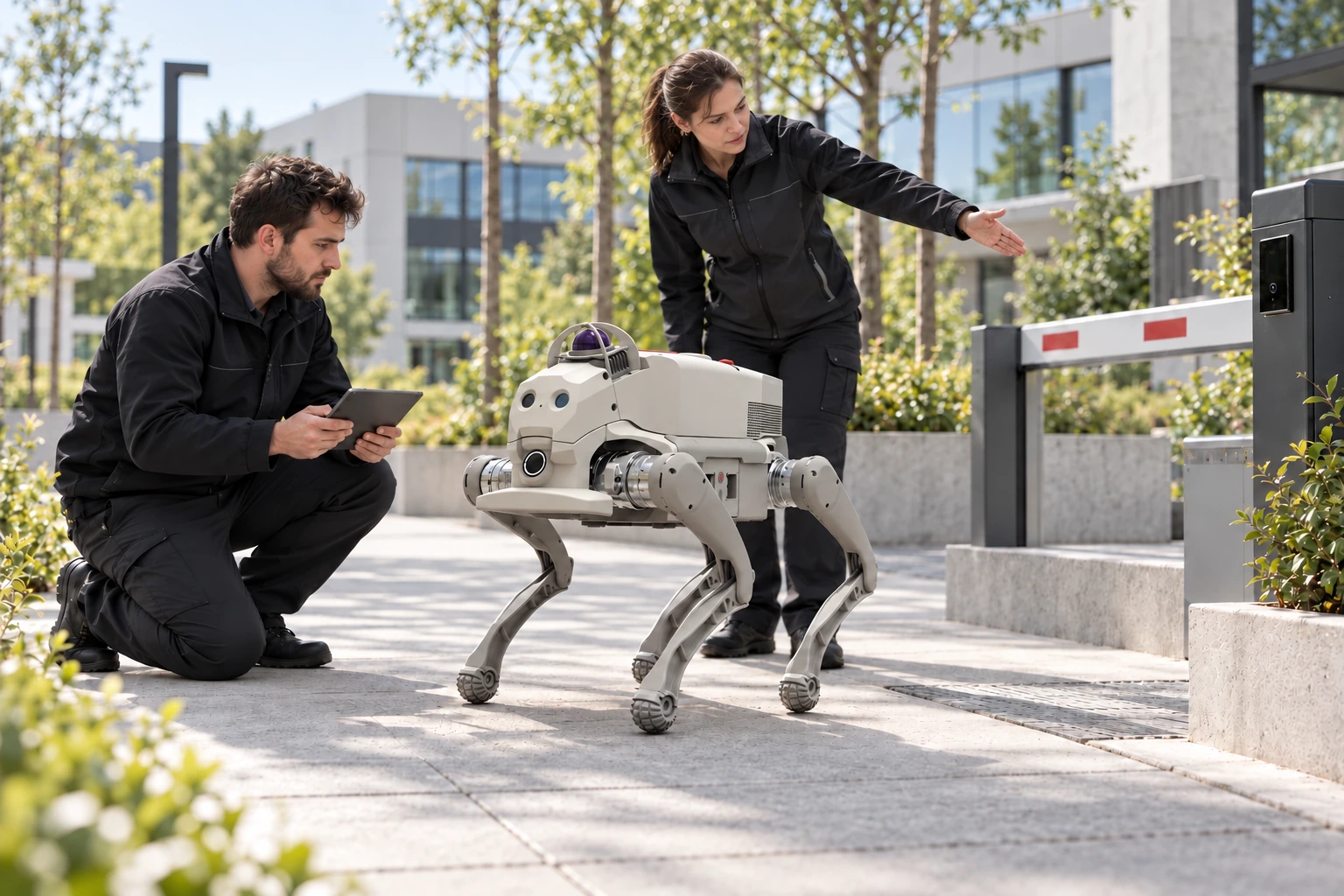 AGIBOT D1 Ultra járőrrendszer – A feladathoz választott eszközök · D1 Ultra járőrrendszer