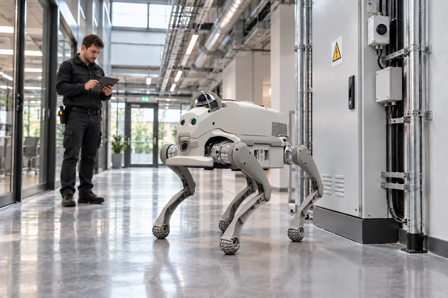 AGIBOT D1 Ultra járőrrendszer – Épületüzemeltetés · D1 Ultra járőrrendszer