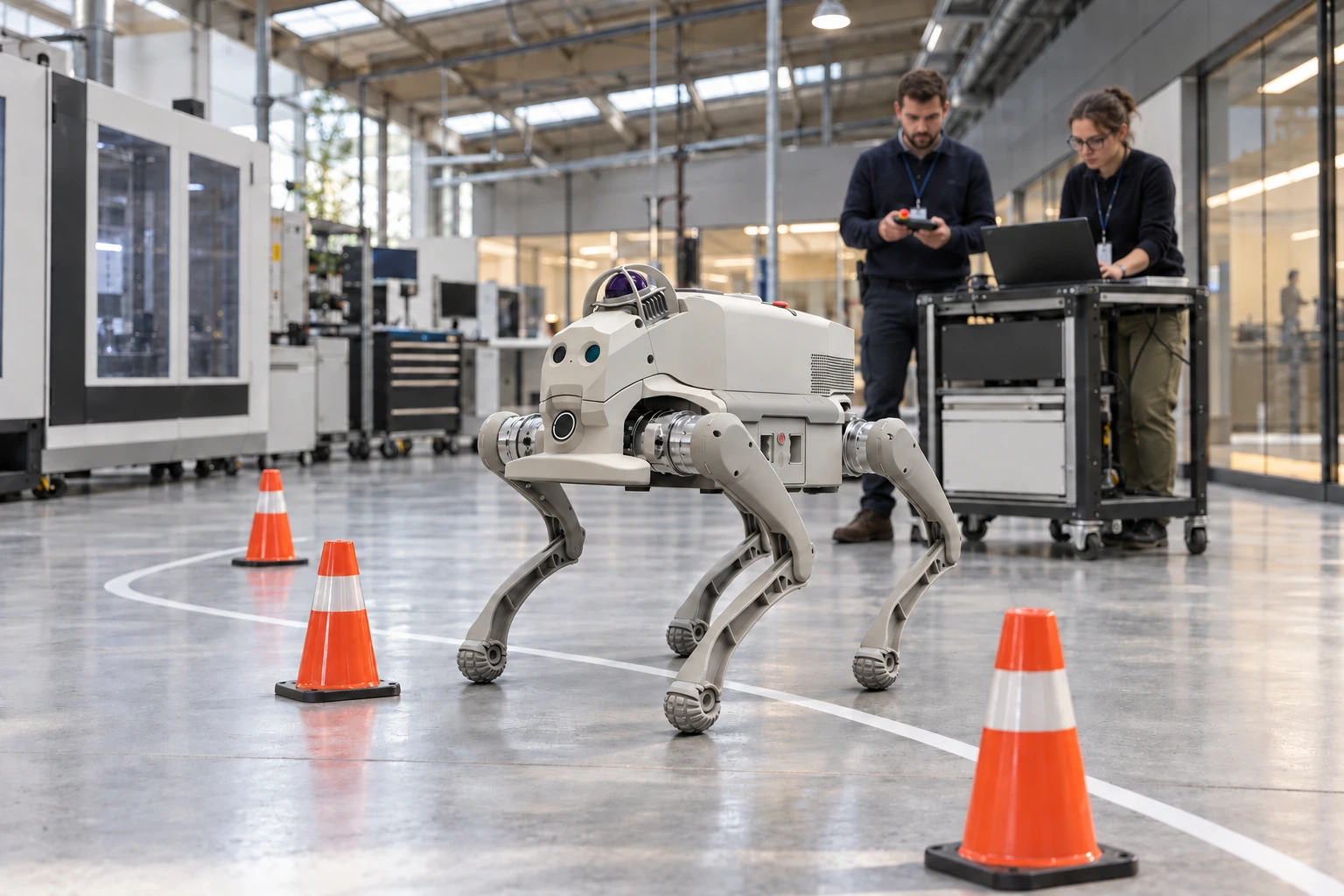 AGIBOT D1 Ultra járőrrendszer – Robotikai fejlesztés · D1 Ultra járőrrendszer