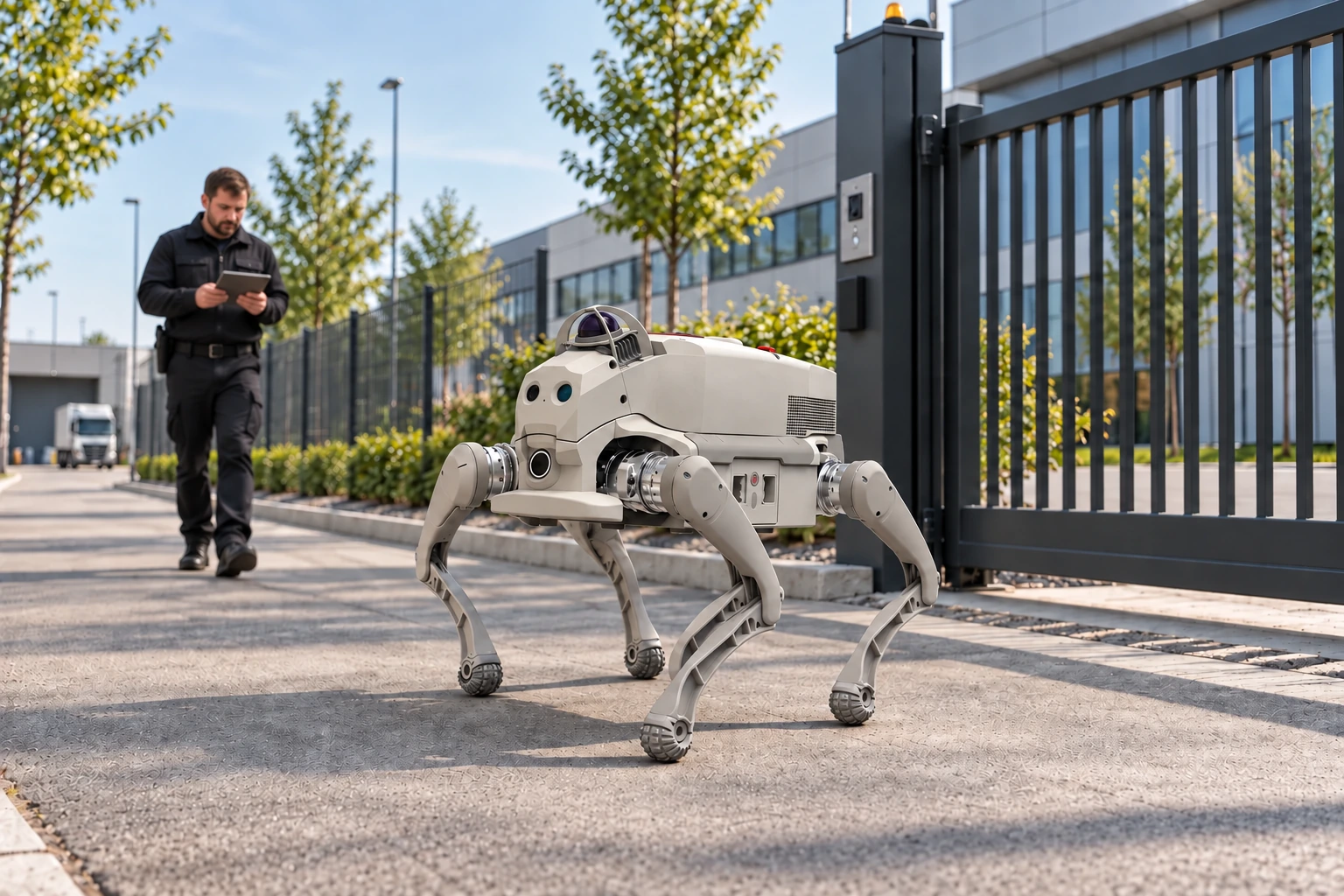 AGIBOT D1 Ultra járőrrendszer – Telephelybejárás · D1 Ultra járőrrendszer