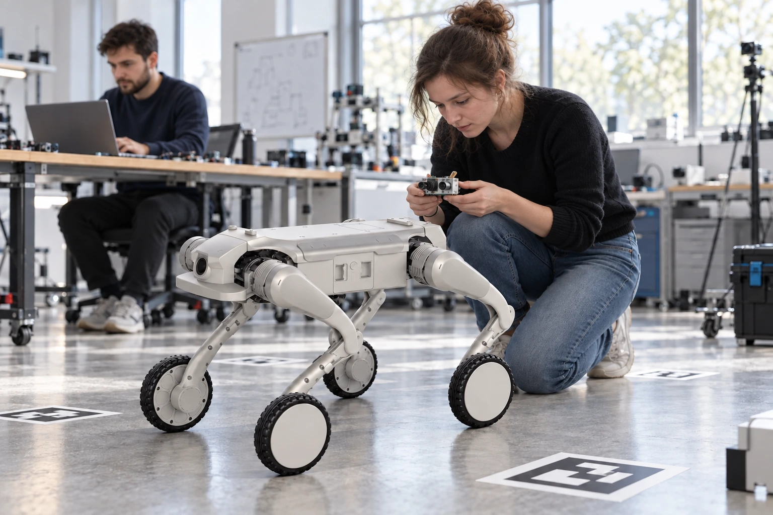 Edukacja i badania · AGIBOT D1 Ultra-W Edukacja i badania · AGIBOT D1 Ultra-W