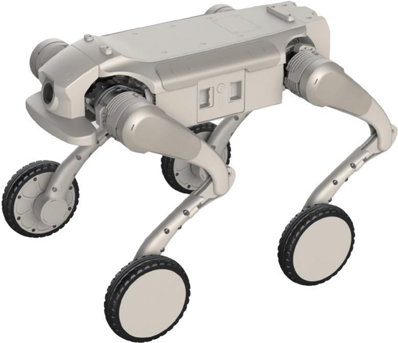 AGIBOT D1 Ultra-W járőrrendszer – AGIBOT D1 Ultra-W – a kerekes platform részegységei