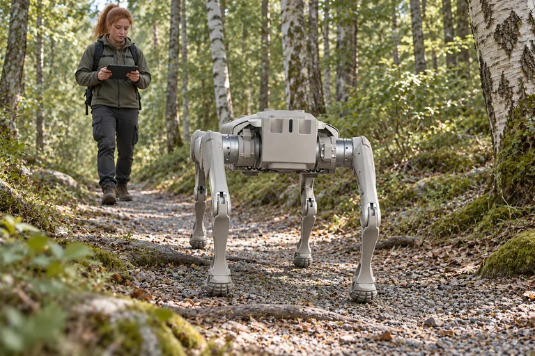 AGIBOT D1 Ultra – Testarea mobilității pe teren