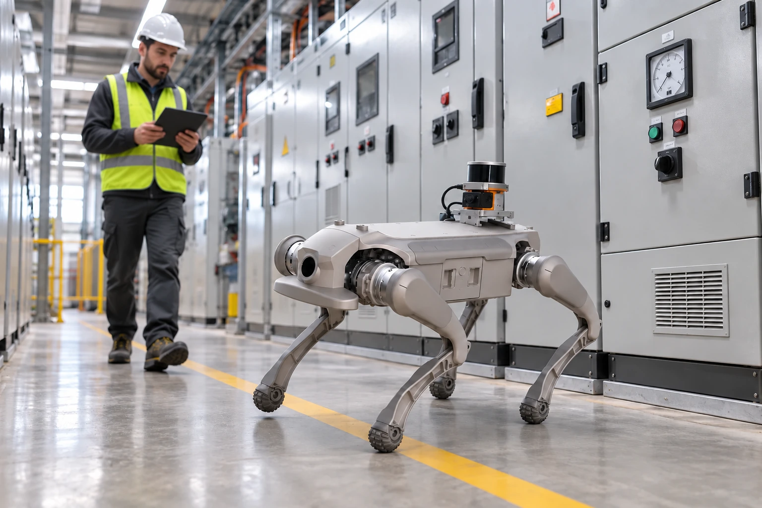 Inspecție industrială · AGIBOT D1 Ultra