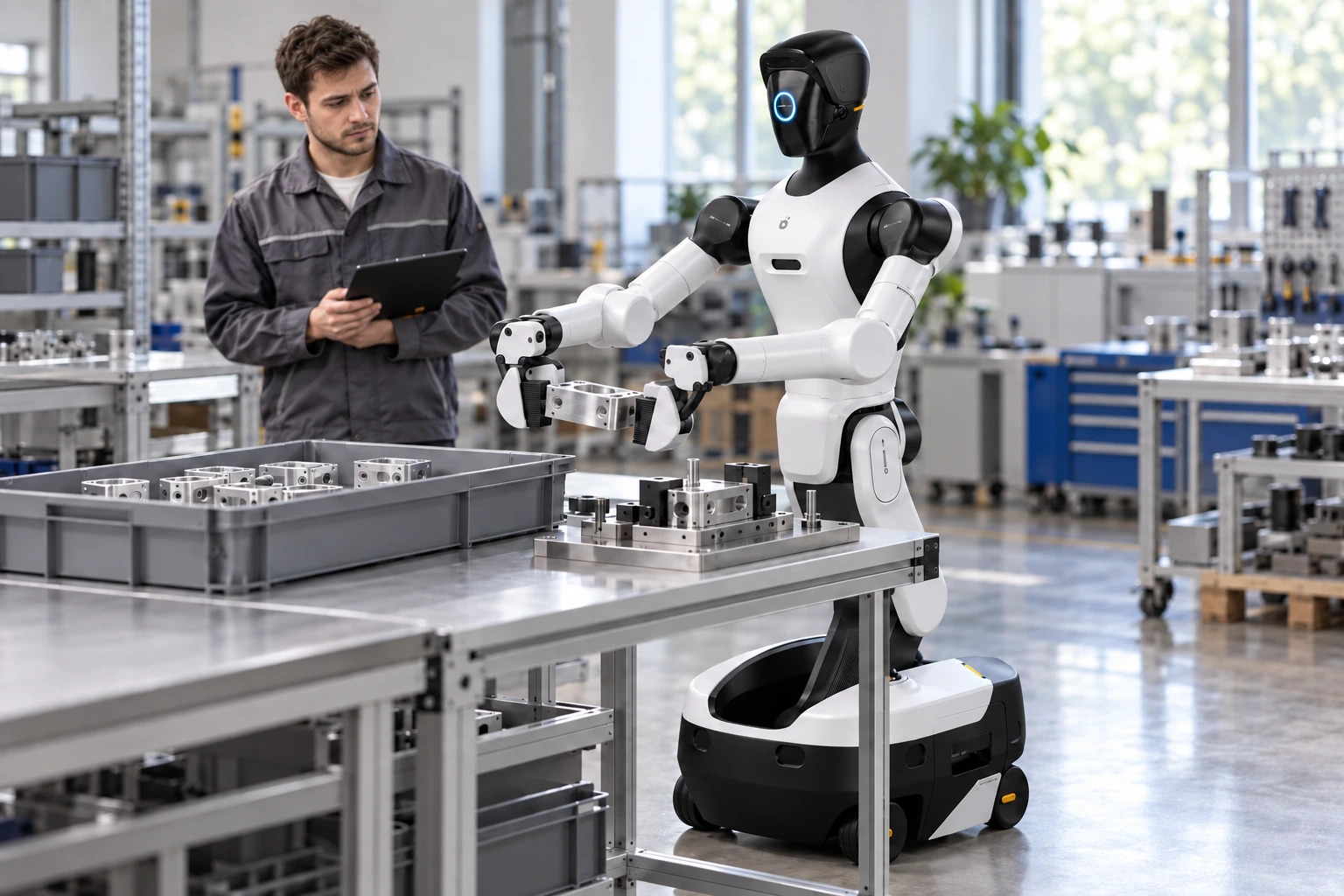 Essais de manipulation · AGIBOT G2 – Solution d’emballage