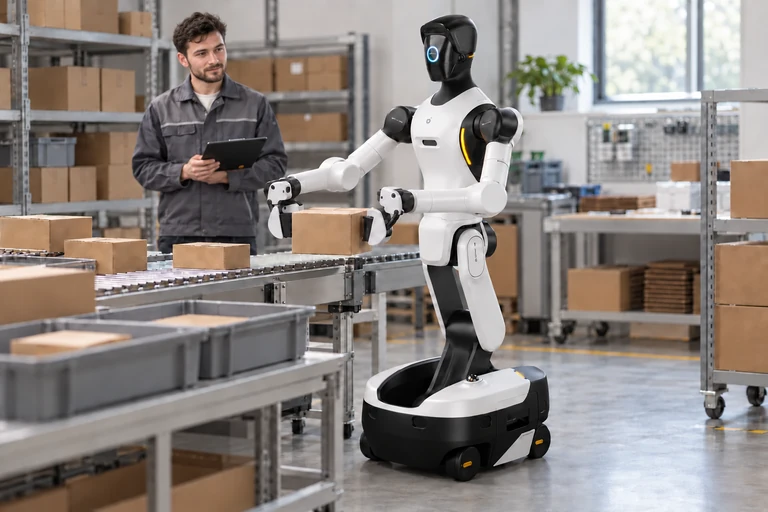 AGIBOT G2 – Solution d’emballage – Processus d’emballage