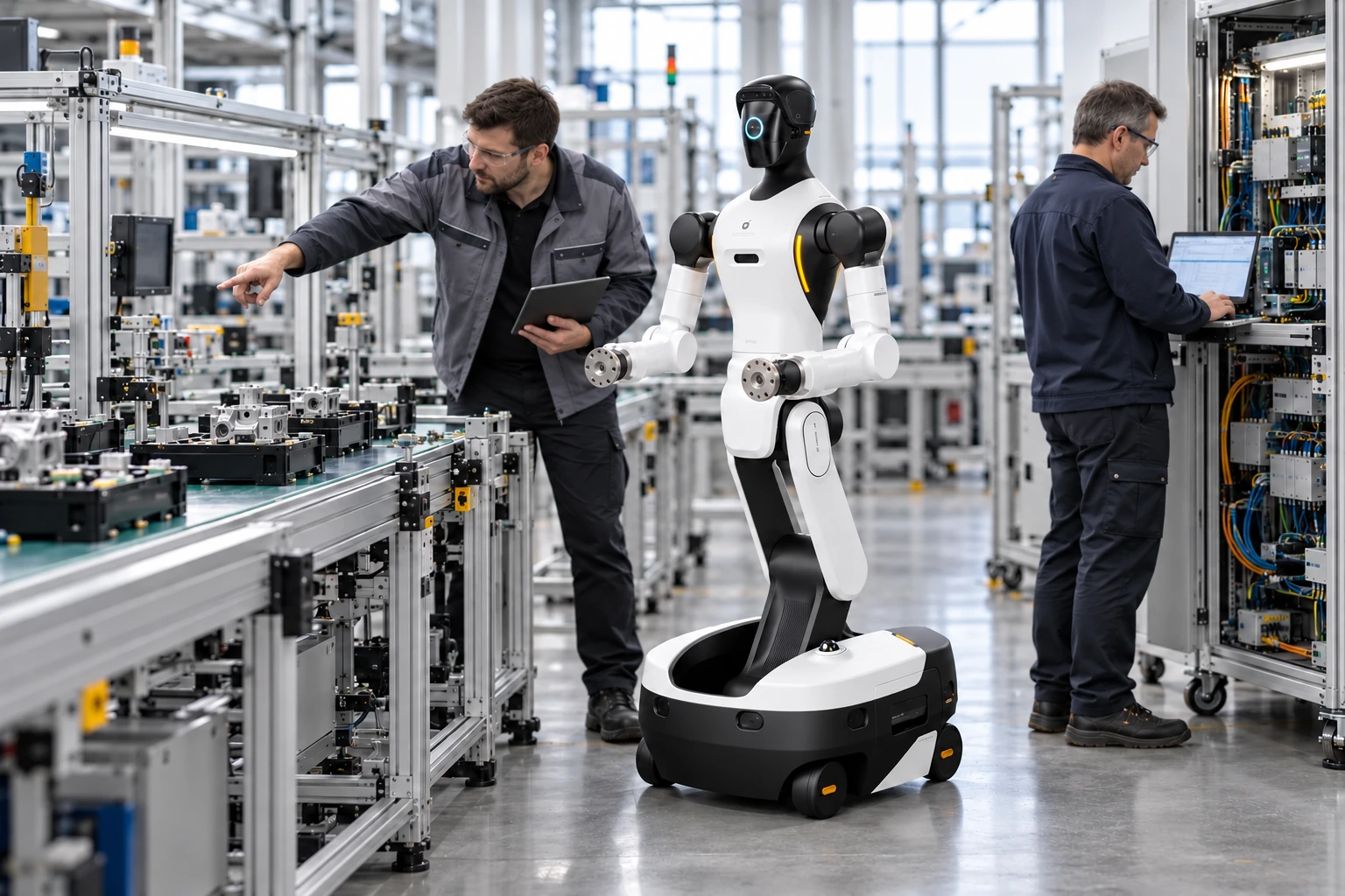 Ipari integráció · AGIBOT G2 – robotplatform Ipari integráció · AGIBOT G2 – robotplatform