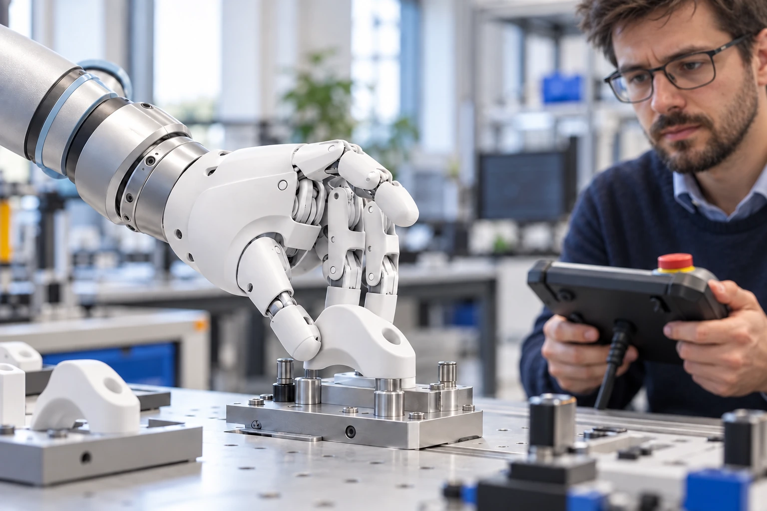 AGIBOT OmniHand 2025 Tactile – Educație și cercetarea manipulării · OmniHand 2025 Tactile