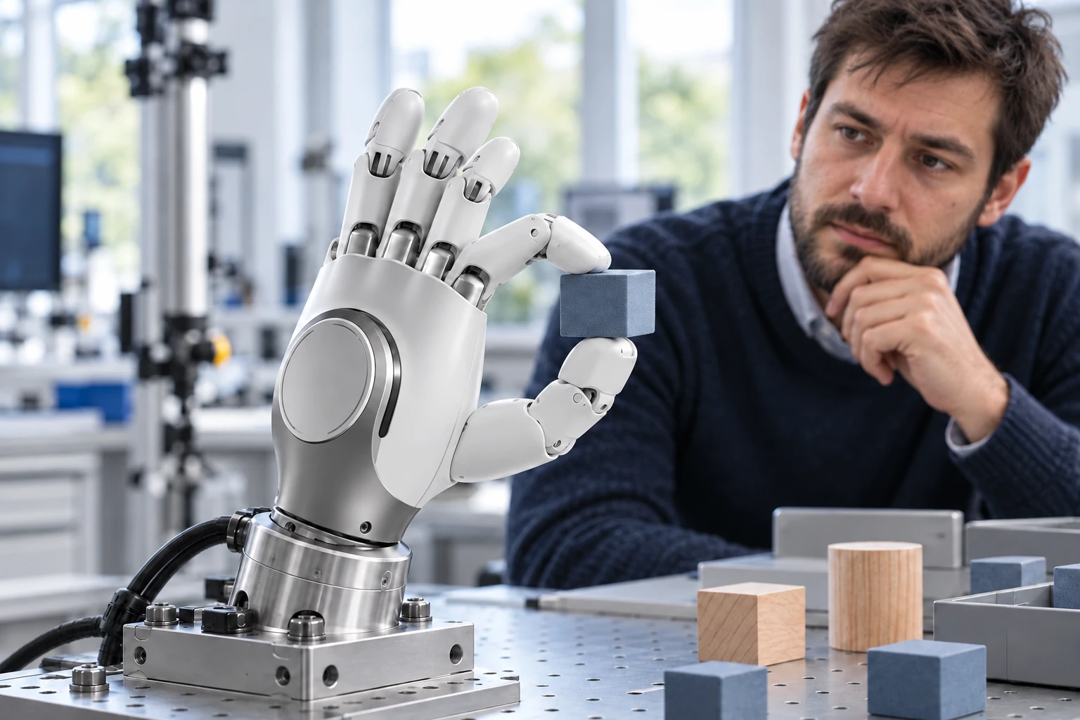 AGIBOT OmniHand 2025 – Manipulace s lehkými předměty · OmniHand 2025