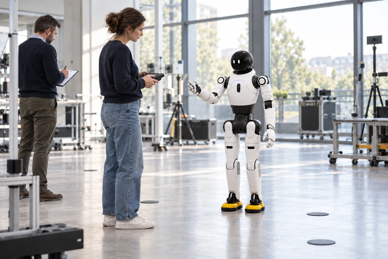 Pachet de componente pentru robotul complet AGIBOT X2 EDU — Un proiect-pilot dezvăluie posibilitățile practice. Pachet de componente pentru robotul complet AGIBOT X2 EDU — Un proiect-pilot dezvăluie posibilitățile practice.
