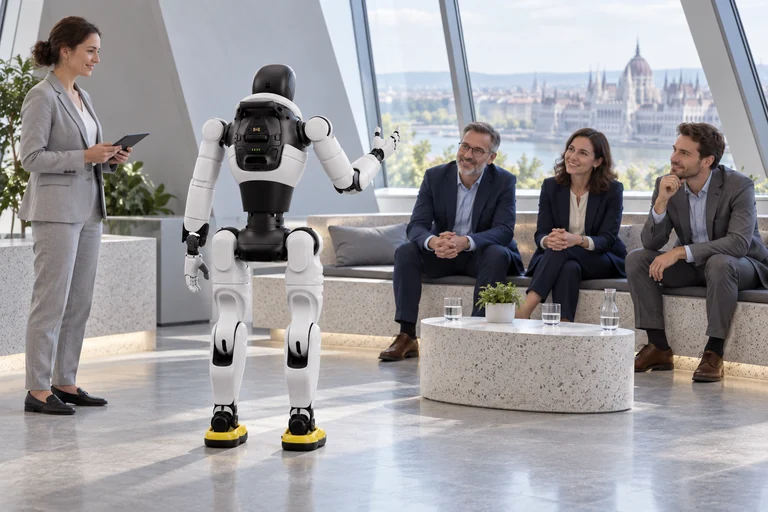 AGIBOT X2 Ultra – Présentation professionnelle interactive