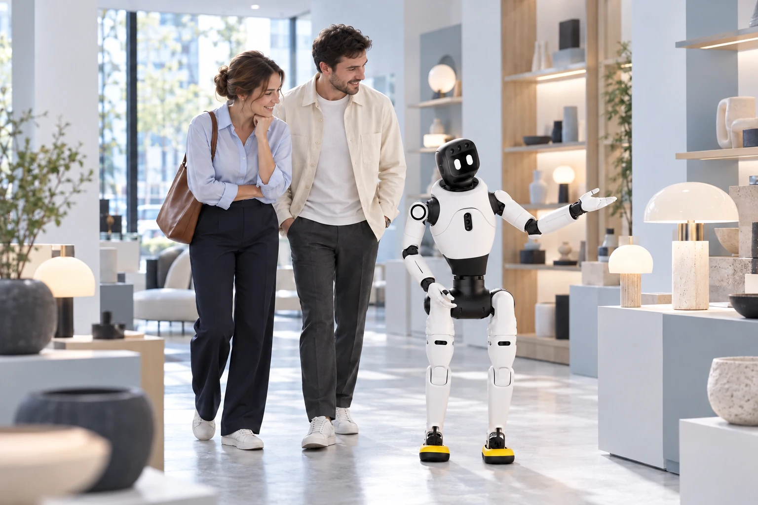 Services en magasin · AGIBOT X2 Ultra