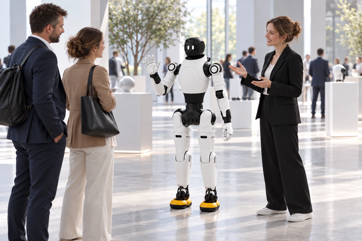 Etkinlikler ve robot gösterileri · AGIBOT X2