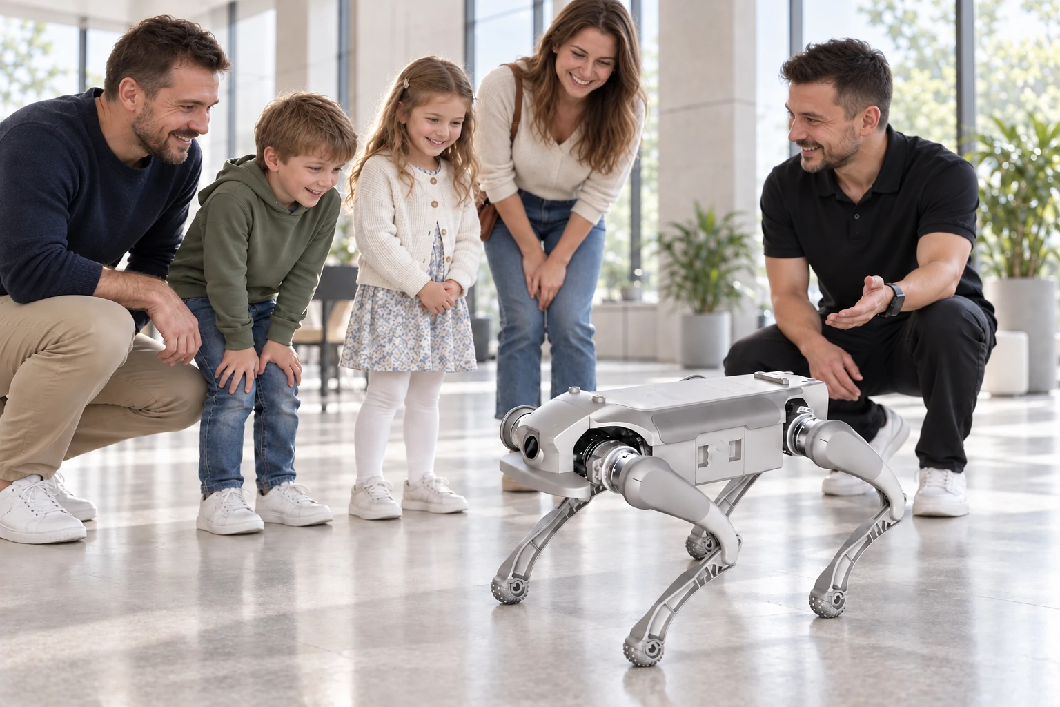 D1 Ultra – Robot dog experiences